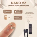 Pinganillo Nano V2 Pulsadores